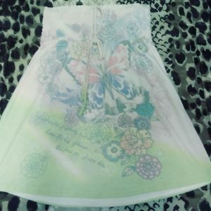 Miken Skirt Nice Cotton Blend Skirt.